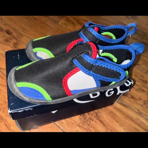 OshKosh Toddler Aquatic Water Shoes Blue Orange Size 12 Toddler - Picture 2 of 4